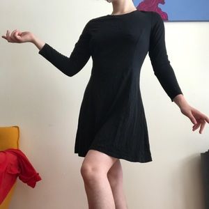 Classic black witchy dress